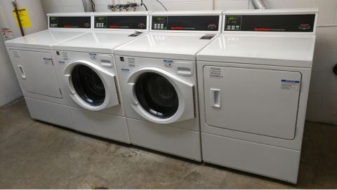 Washer & dryer room